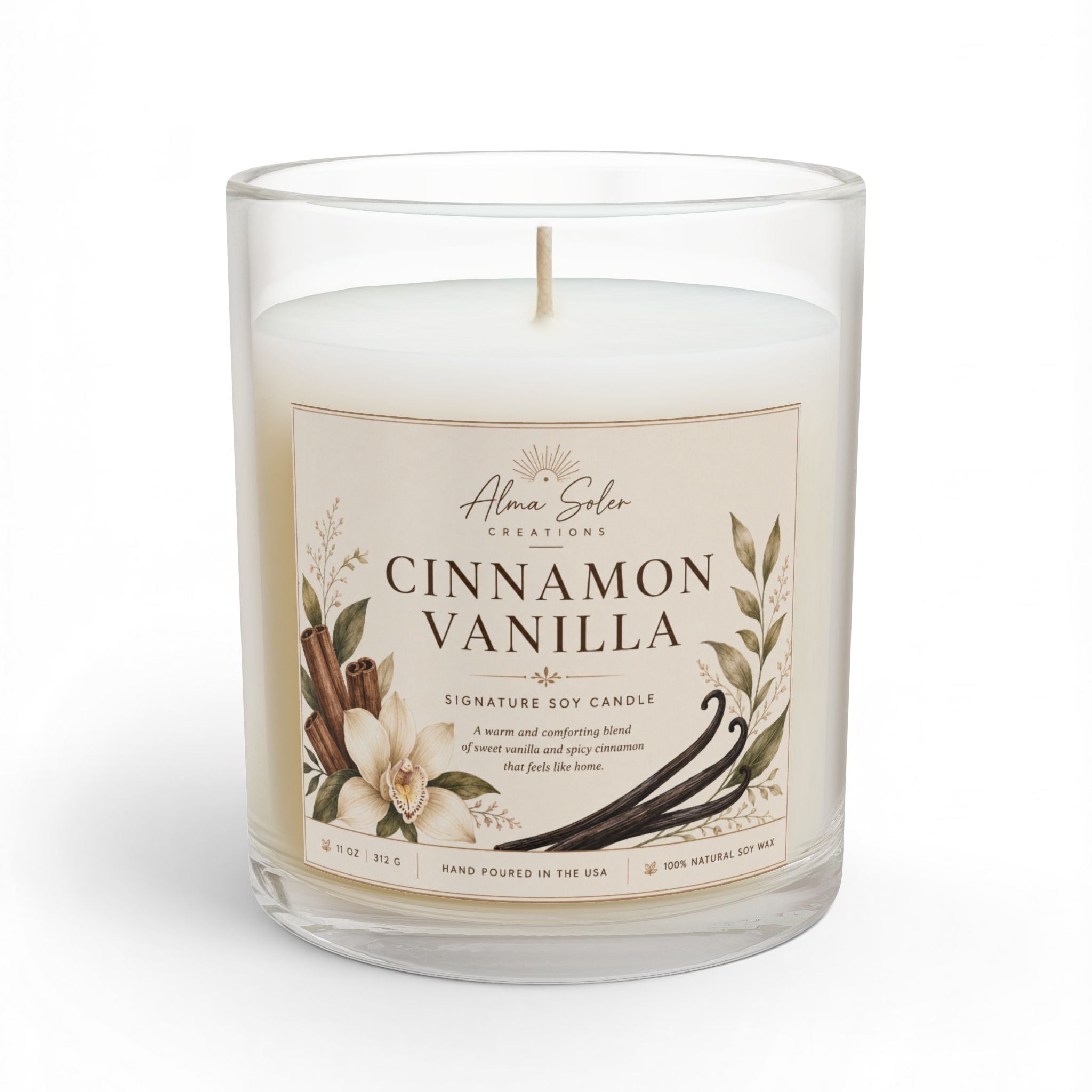 Cinnamon Vanilla | Signature Soy Candle