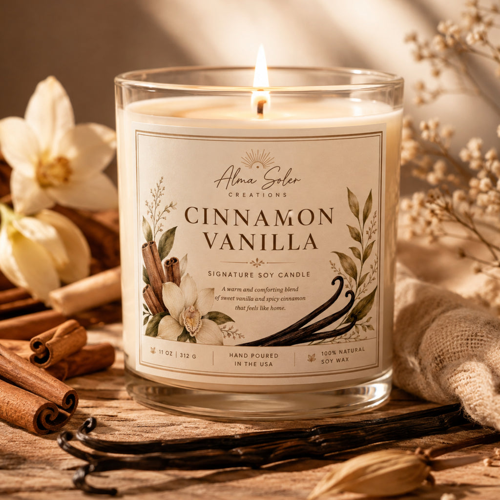 Cinnamon Vanilla | Signature Soy Candle