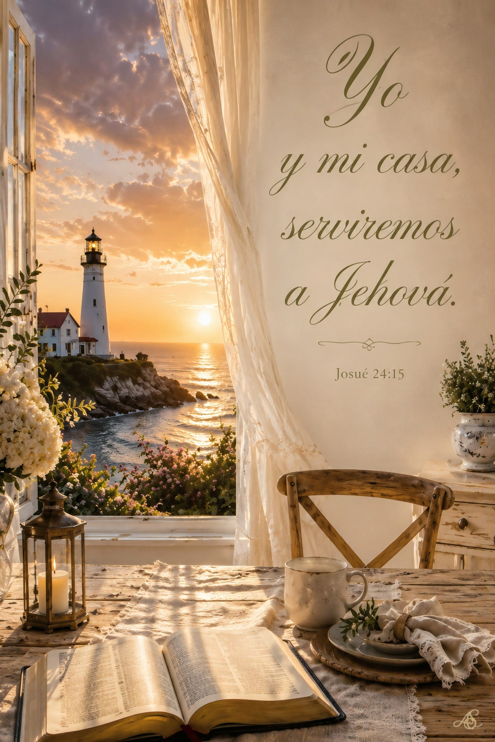 Yo y mi Casa Serviremos a Jehová — versión vertical incluida en la colección