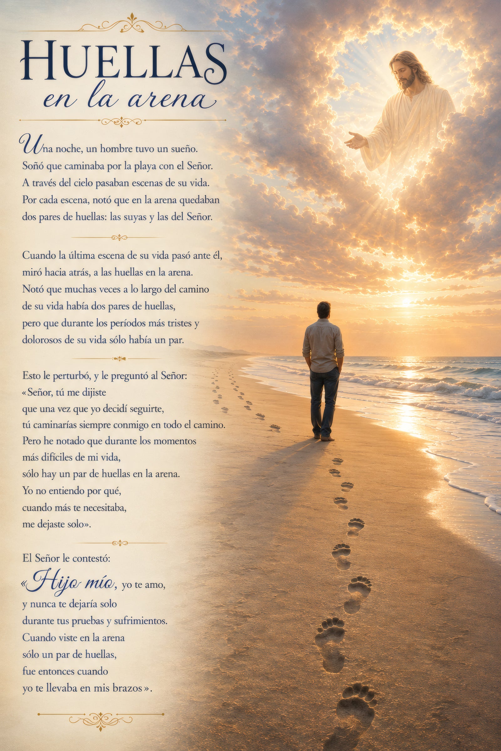 Las Huellas en la Arena — Alma Soler Creations